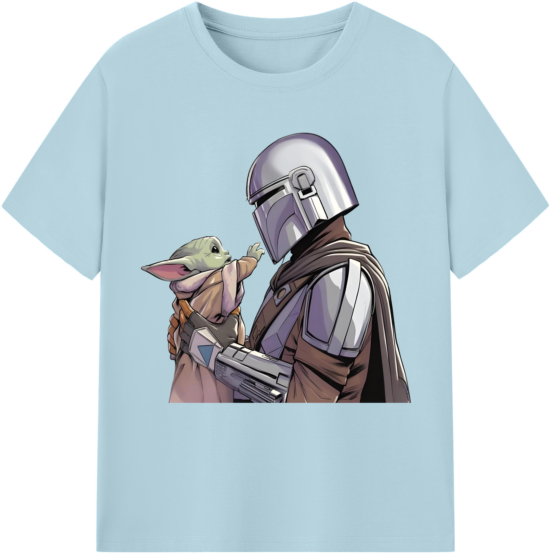 （画像用） スター・ウォーズ Star Wars 綿100％半袖Tシャツ（フロントプリント）
